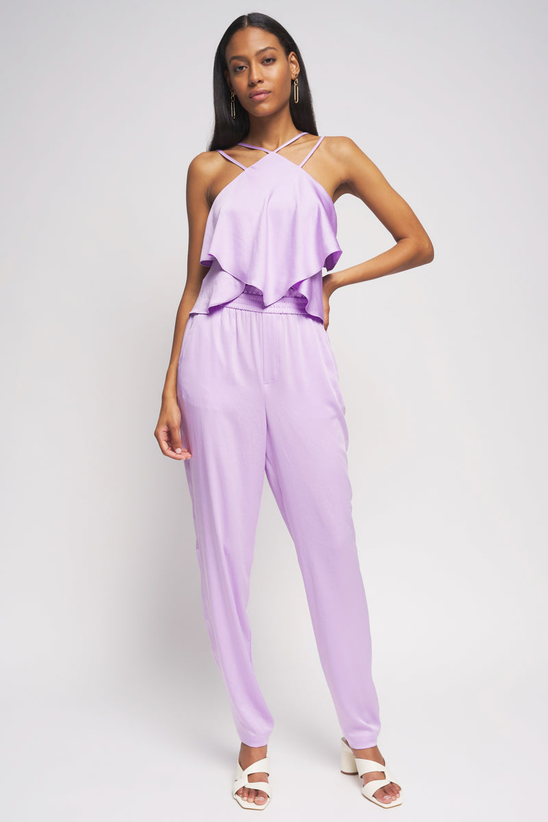 Bailey 44 Balinda Pant in Lilac - full front view