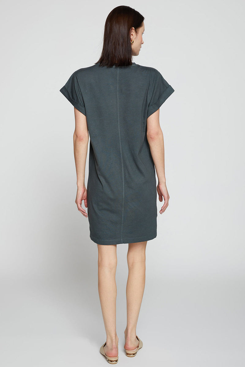 Stateside Cloud Jersey T-Shirt Dress-back view