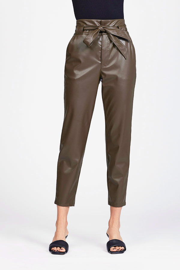 Winona Pant In Bark-front