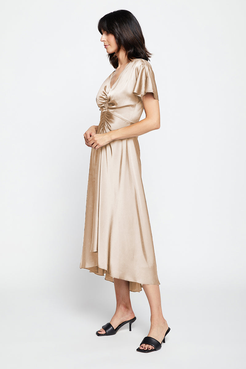 Bailey 44 Lori Dress In Champagne - left side