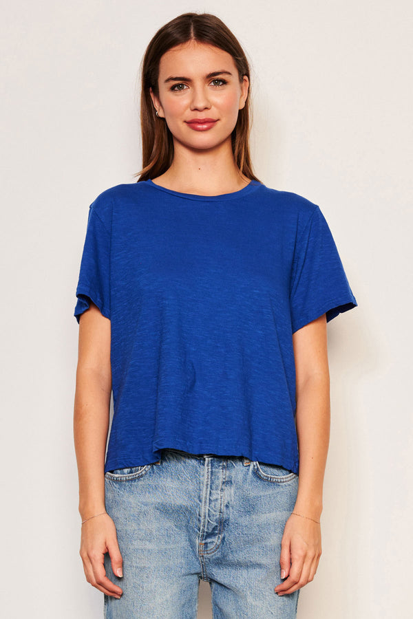 Sundry Crew Neck Tee in Symphony