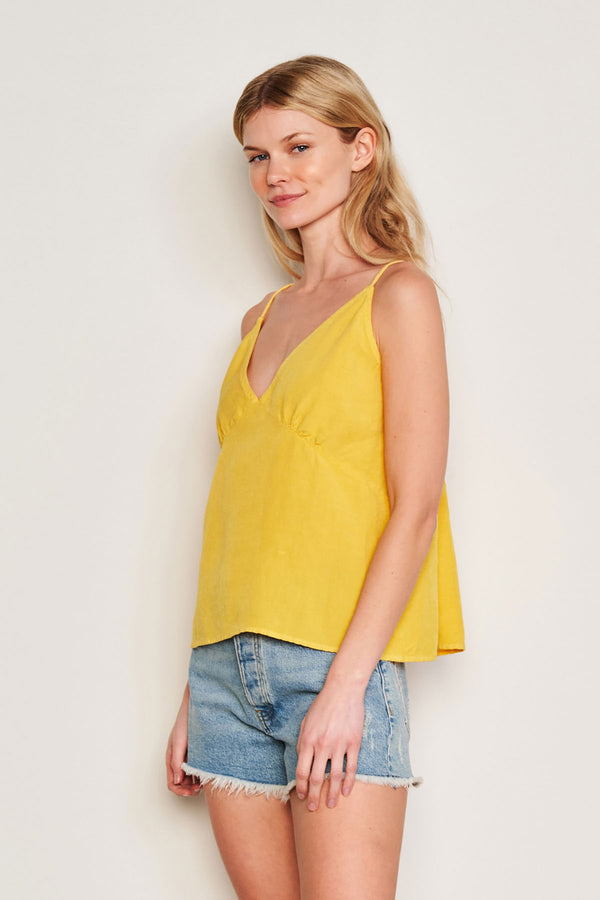 Sundry Easy Tank in Wheat