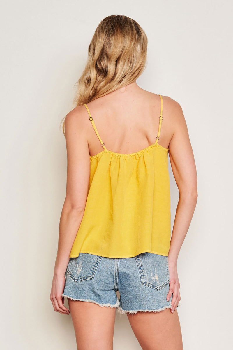 Sundry Easy Tank in Wheat