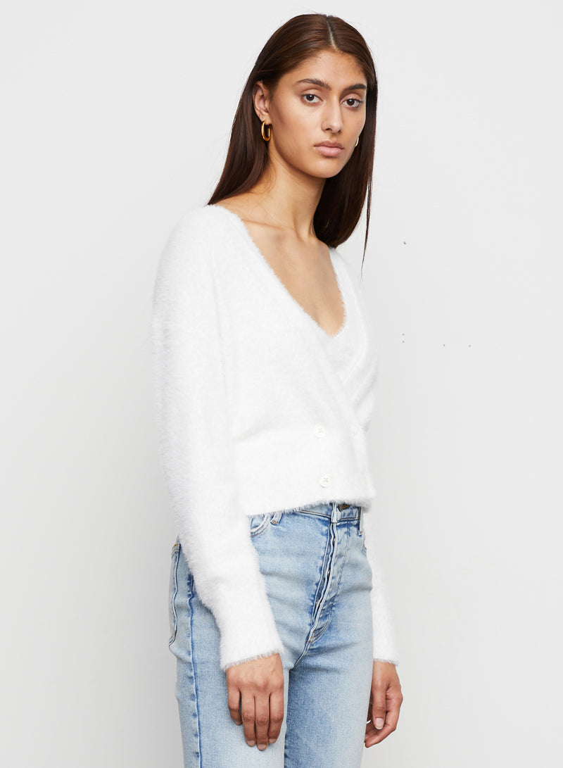 Molly Double Breasted Cardigan in Crème -  Bailey/44.