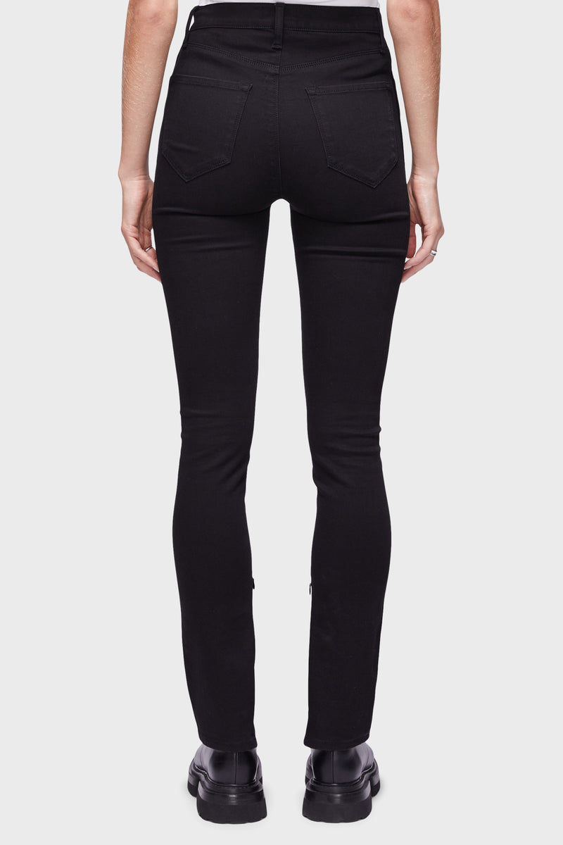 Women's SCLPT Split Hem Skinny Jean in Resolute - back view close up